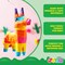 3 pcs Mini Donkey Pinatas 7"x5.5" Cinco De Mayo Rainbow Color for Fun Fiesta Taco Party Supplies, Luau Event Photo Props, Mexican Theme Decoration, Carnivals Festivals, Taco Tuesday Event